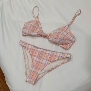 Plaid Bikini